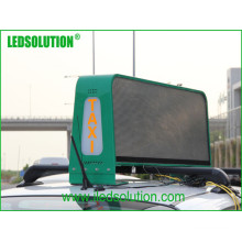LED Taxi Top Displays für Videowerbung